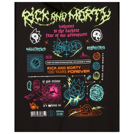 Puma Ανδρικό φούτερ Hoops x Rick and Morty Hoodie